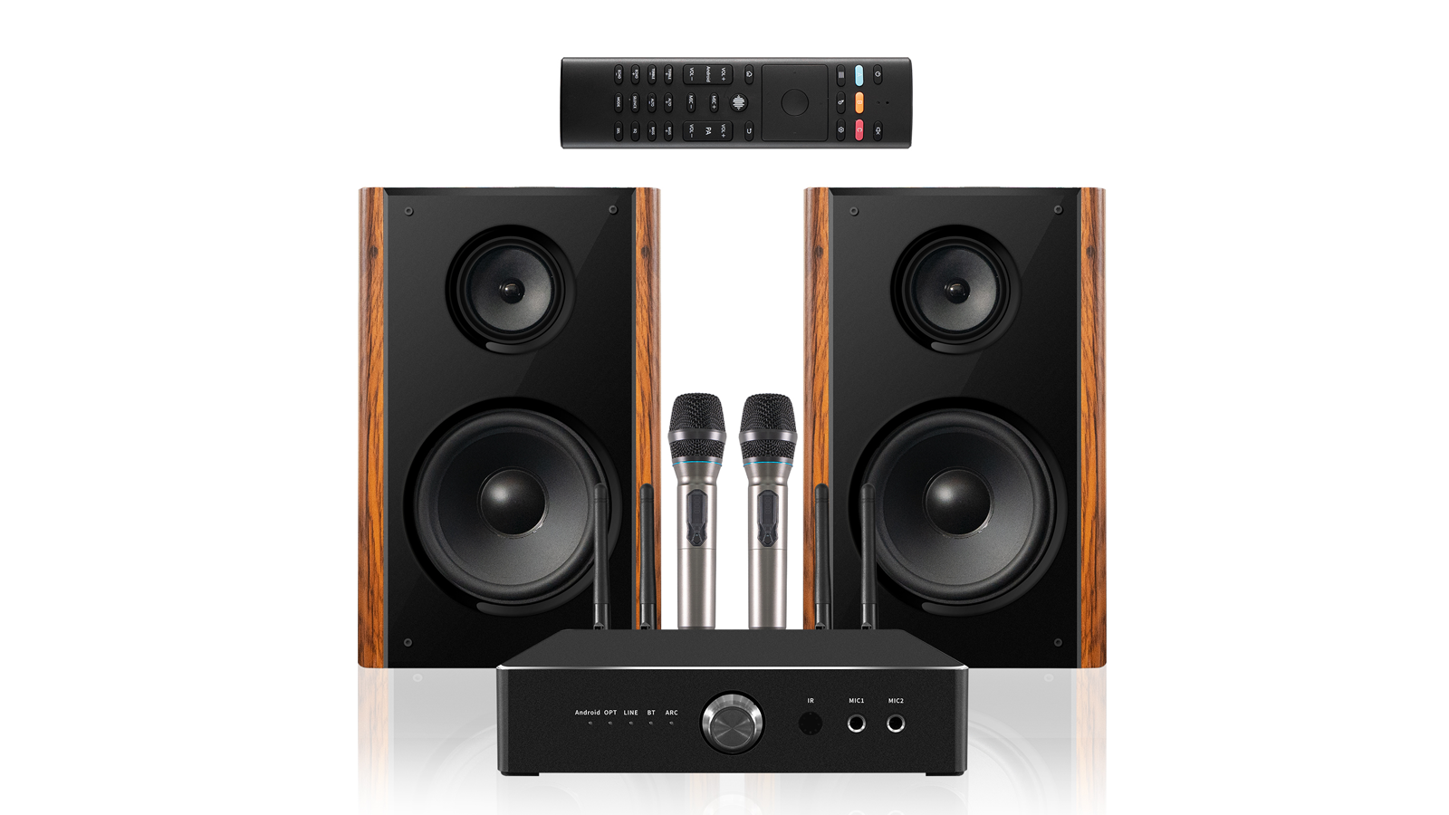 Sistemas de karaoke 600W y 300w KTV para altavoces de amplificación de Potencia hlq