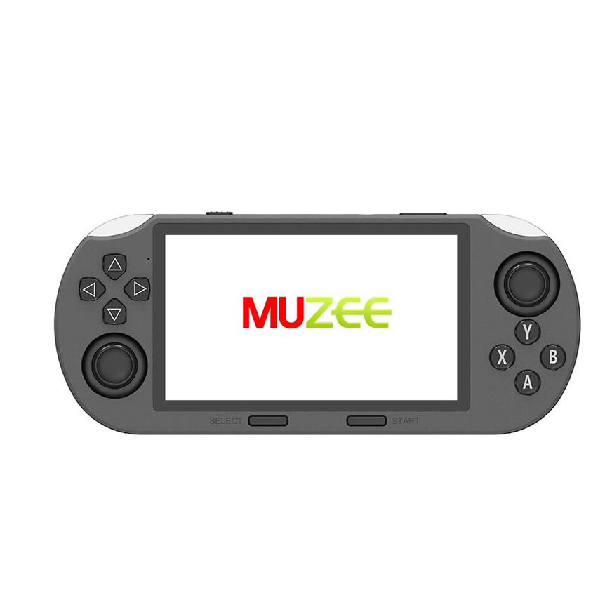 Портативная игровая консоль MUZEE-M1, 4.5-дюймовый IPS экран, 64ГБ, двухъядерный процессор, игра на двух игроков