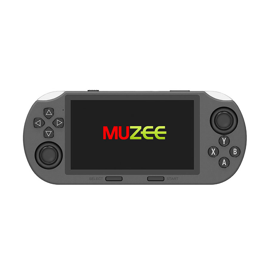 Портативная игровая консоль MUZEE-M1, 4.5-дюймовый IPS экран, 64ГБ, двухъядерный процессор, игра на двух игроков