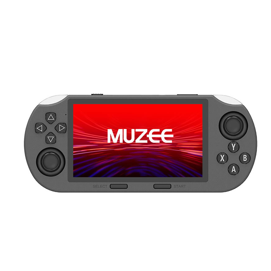 Портативная игровая консоль MUZEE-M1, 4.5-дюймовый IPS экран, 64ГБ, двухъядерный процессор, игра на двух игроков